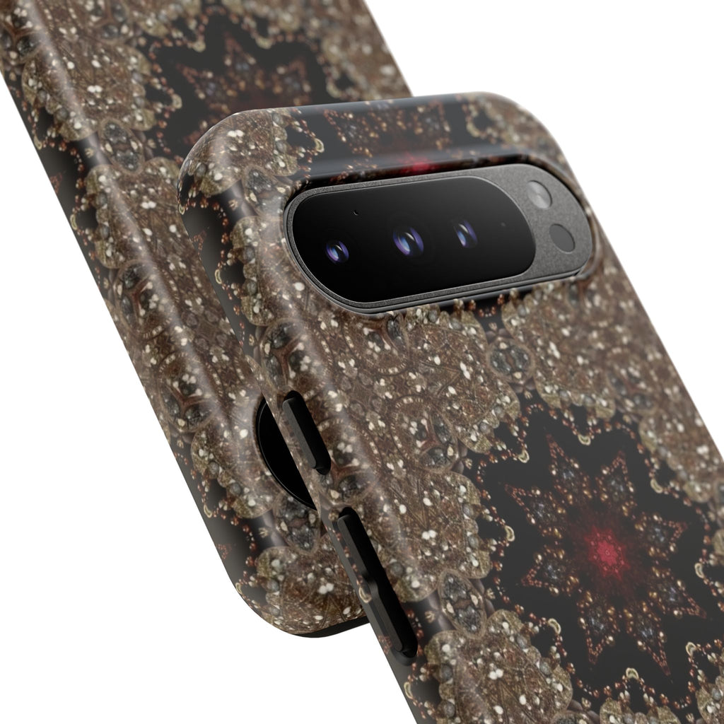 Brown Mandala Tough Protective Case