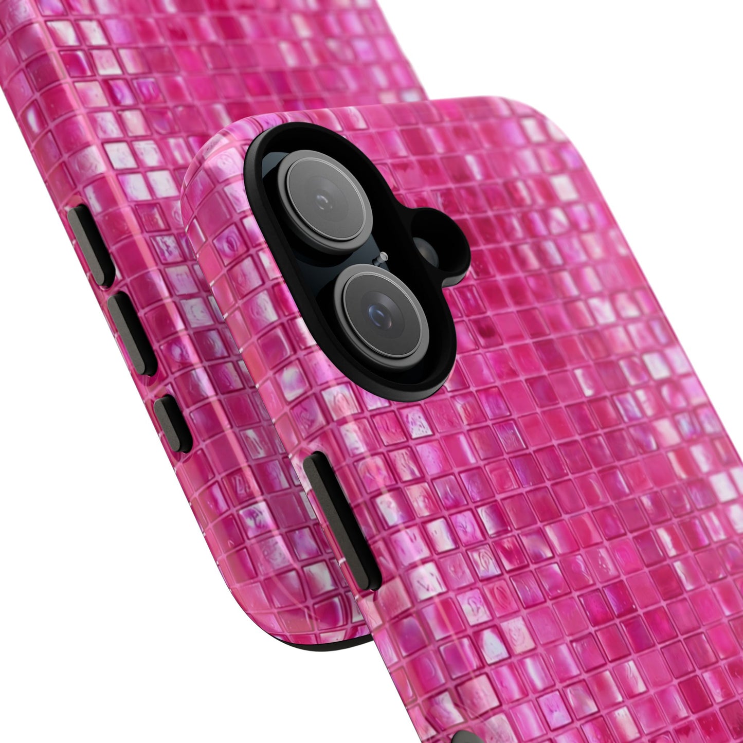 Hot Pink Mosaic Tough Case