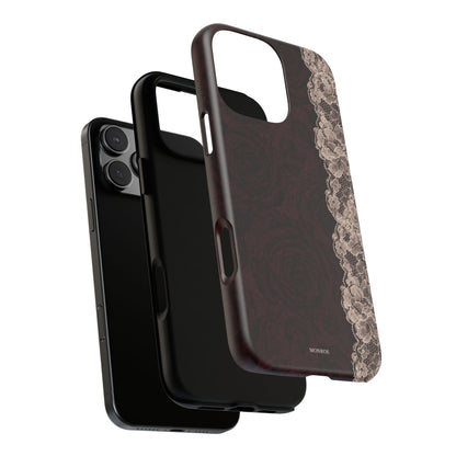 Burgundy Rose Tough Case