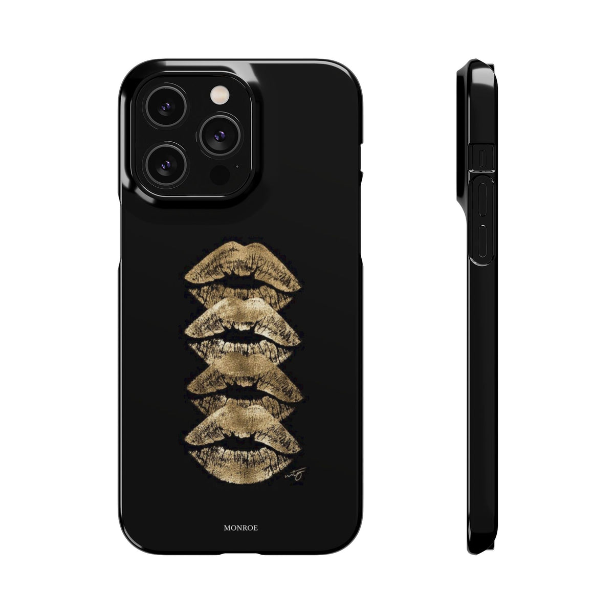 Gold Kiss Stack Case