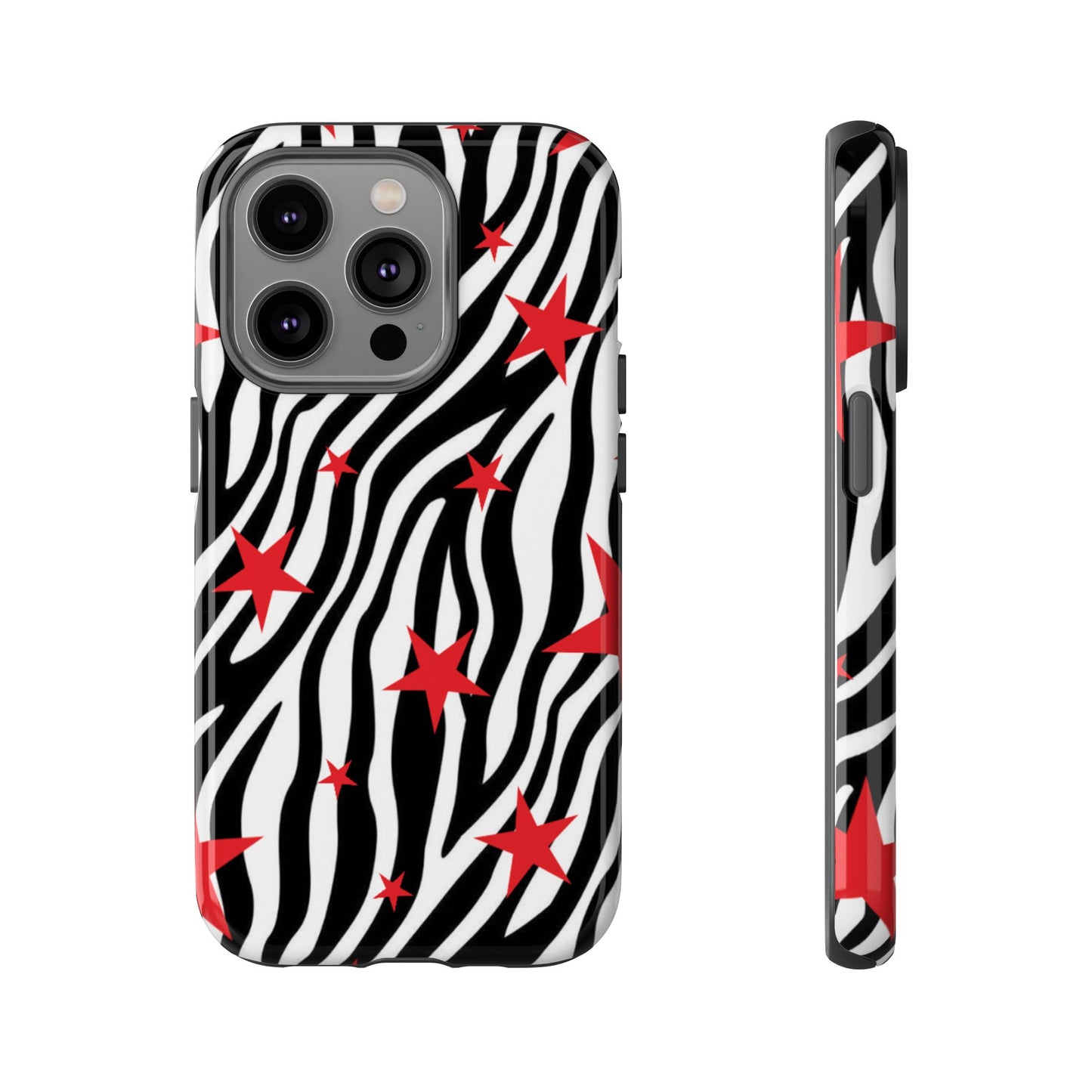 Zebra Red Stripes Tough Case