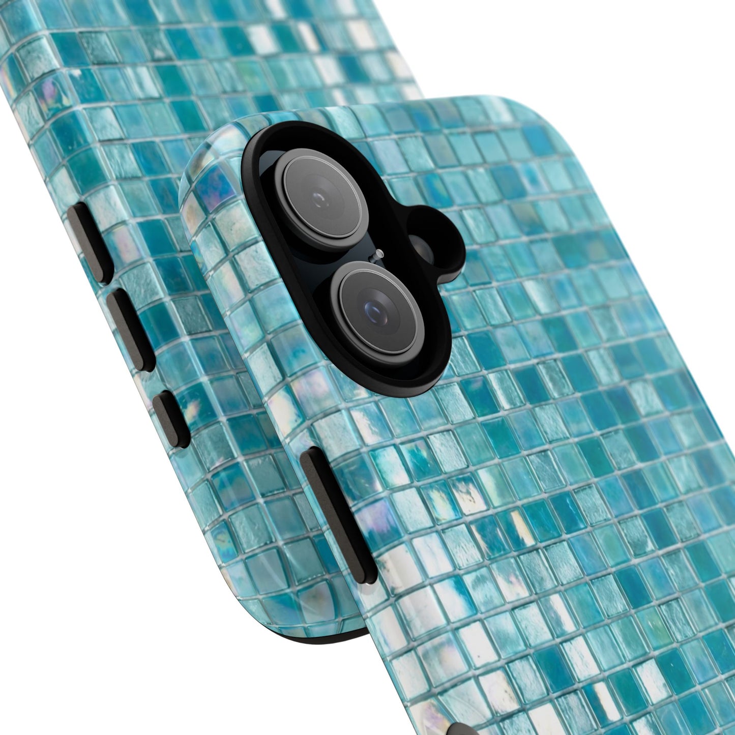Hot Blue Mosaic Tile Tough Case