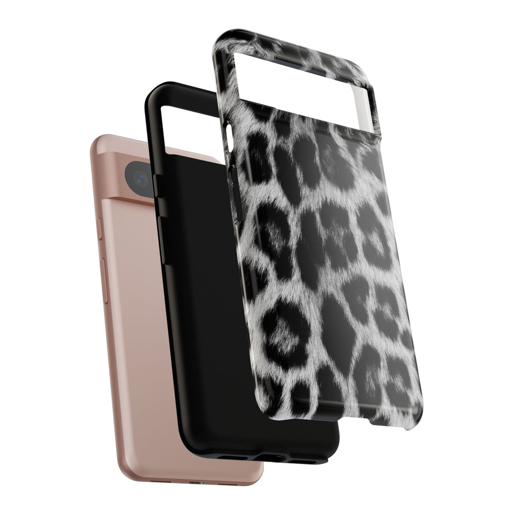 B&W Leopard Phone Case