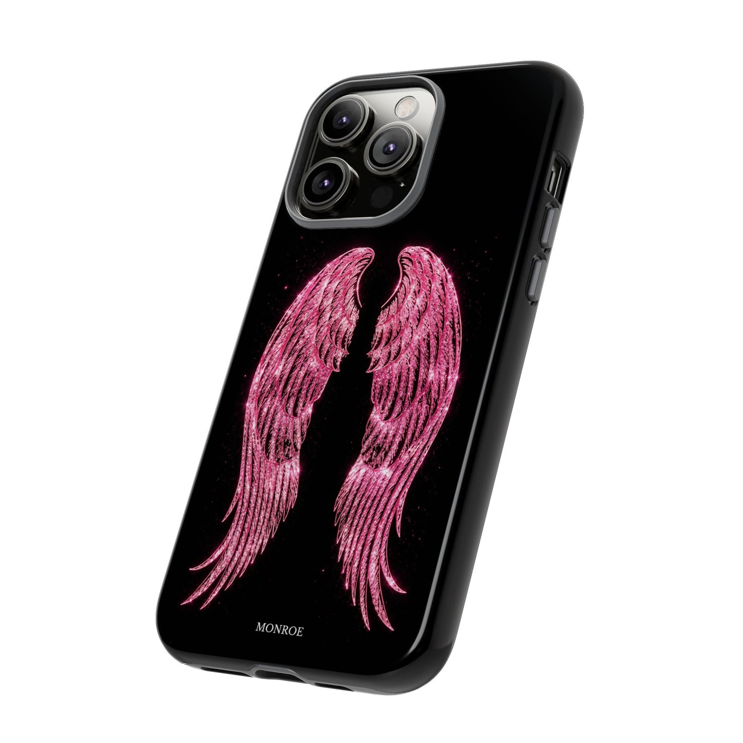 Pink Glitter Angel Tough Case