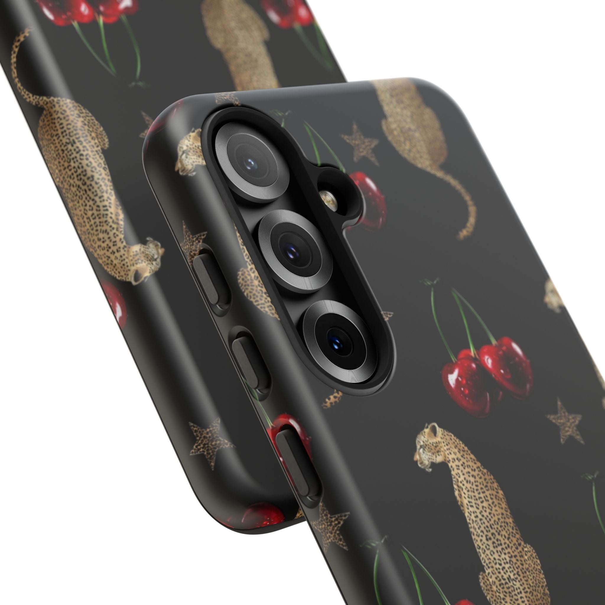 Leopards & Cherries Phone Case