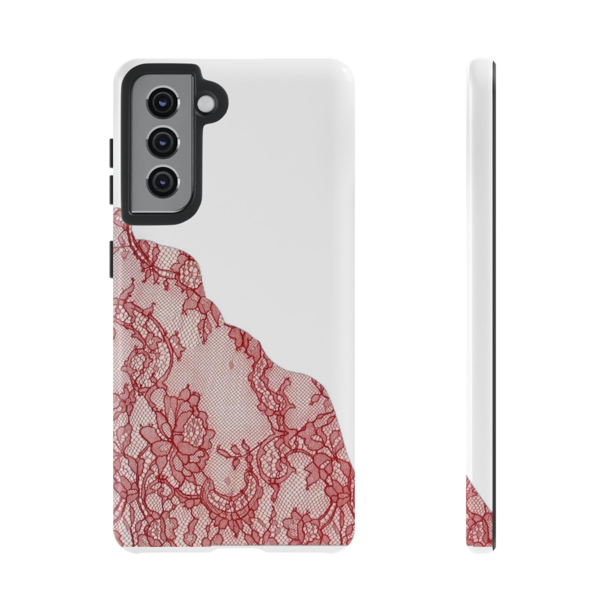 Red Lace Phone Case