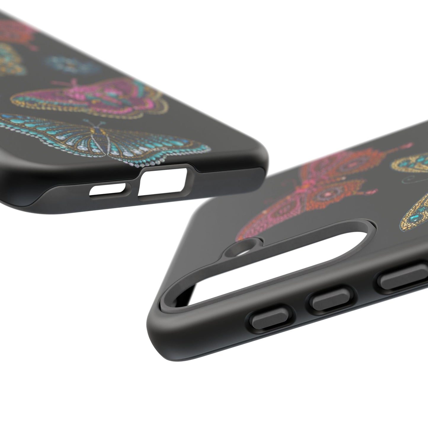 Butterfly Beaded Tough Case