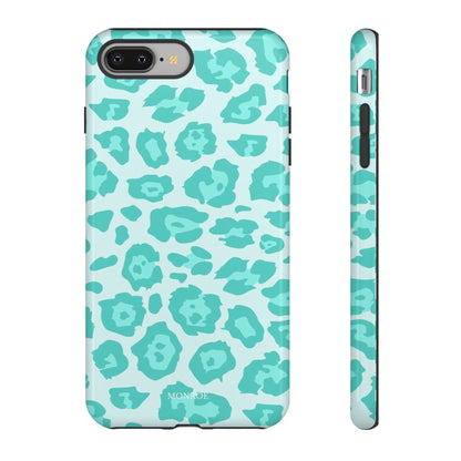 Teal Leopard Tough Case
