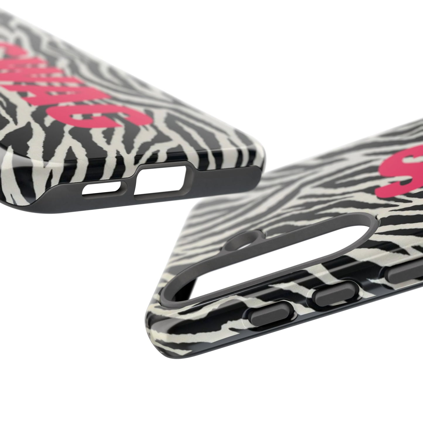 Zebra Print  "SWAG" Tough Case