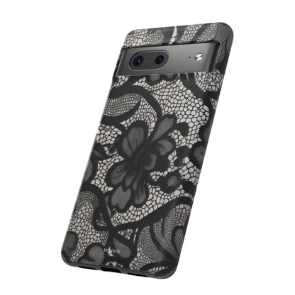 Black Floral Vintage Case