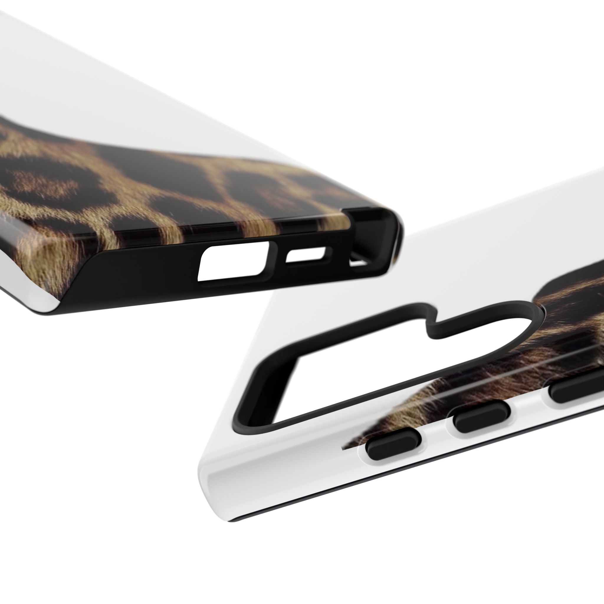 Half Cheetah Print Phone Case