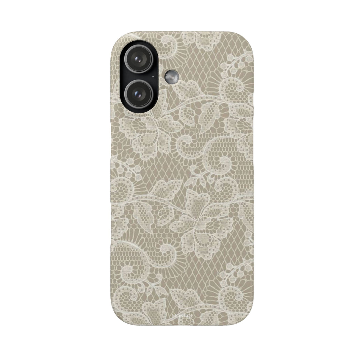 Vintage Beige Lace Case