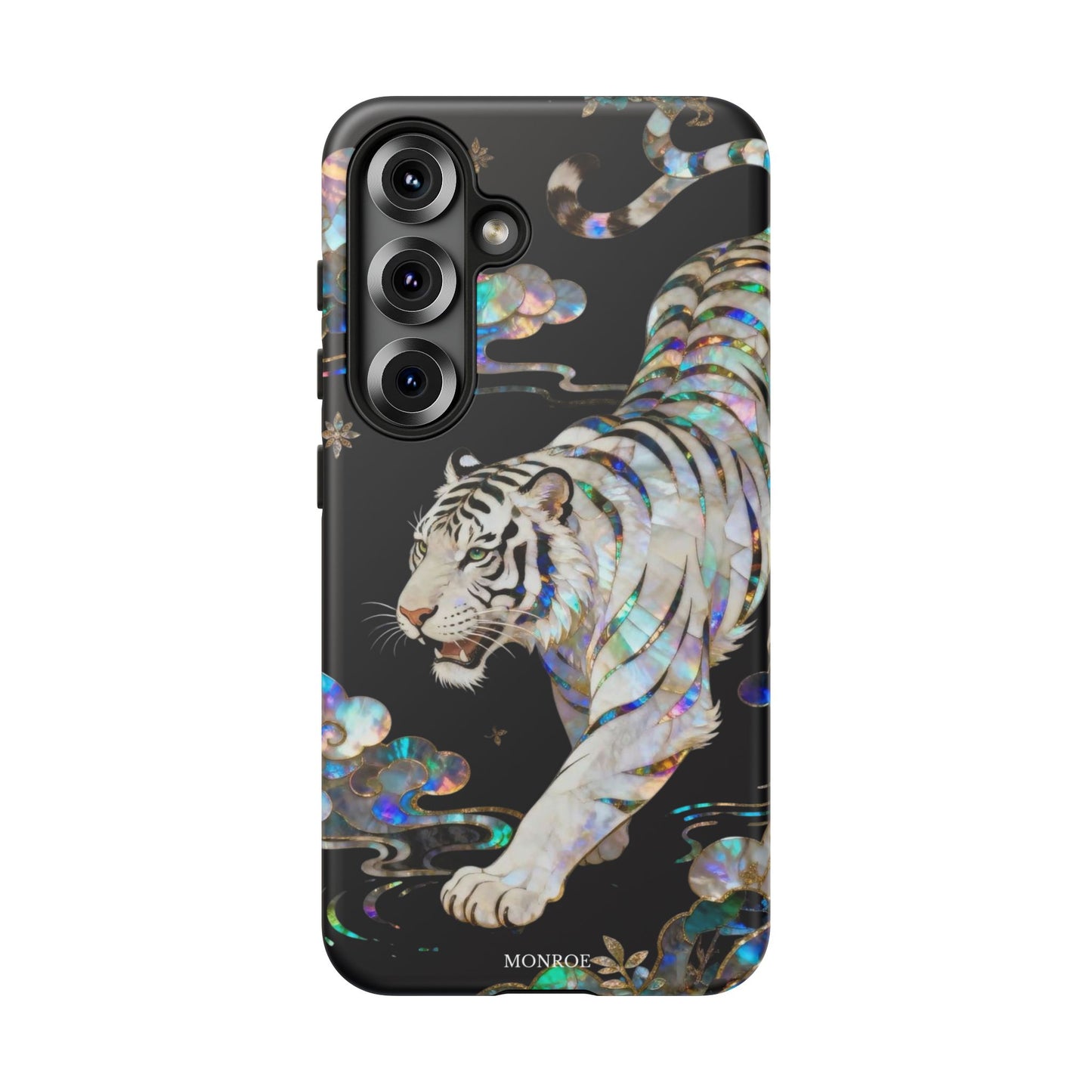 Iridescent White Tiger Tough Case
