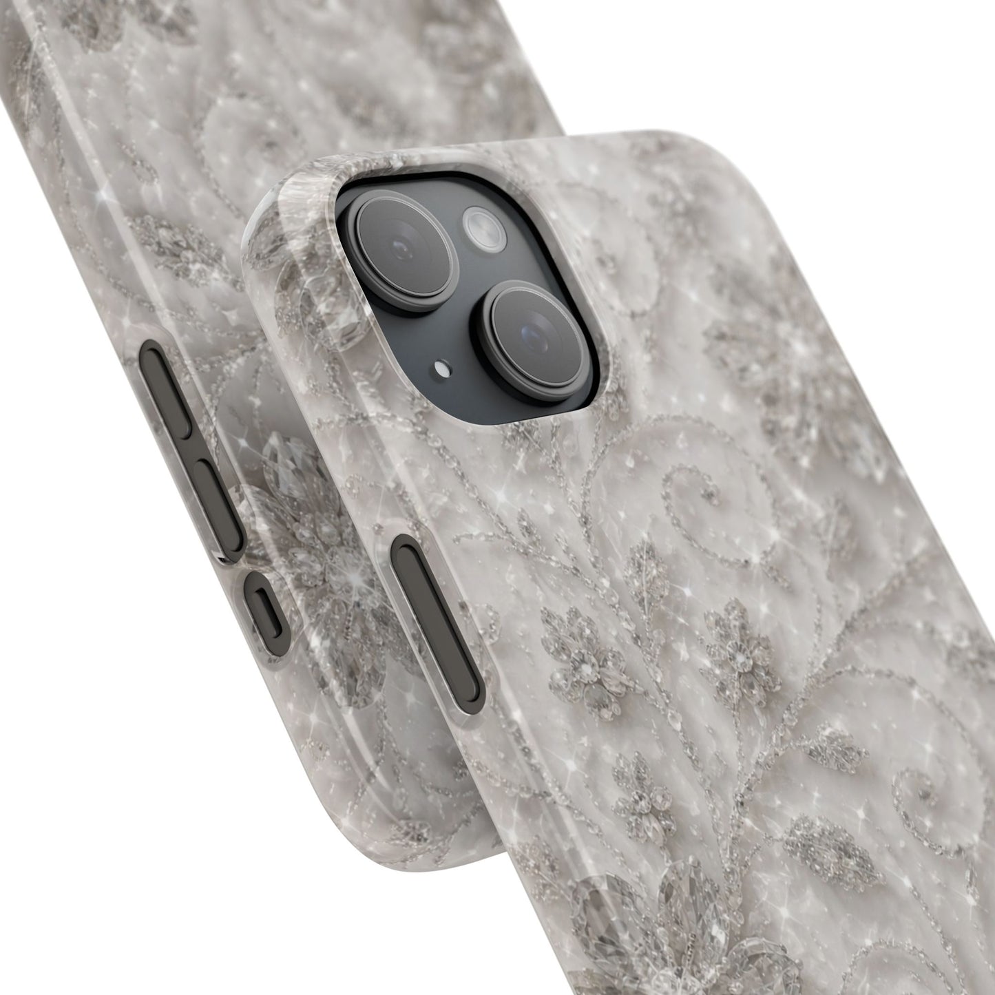 Glittery Floral Case