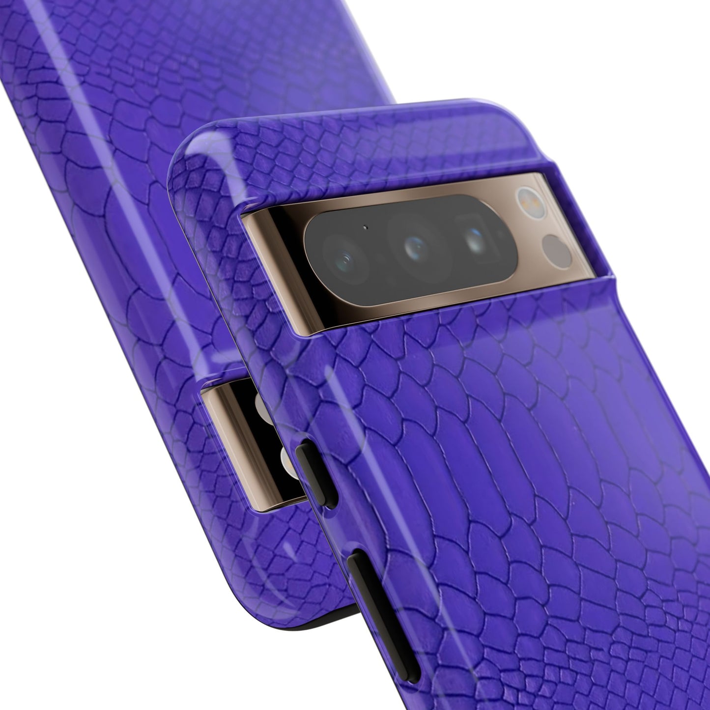 Dark Purple Snake Tough Case