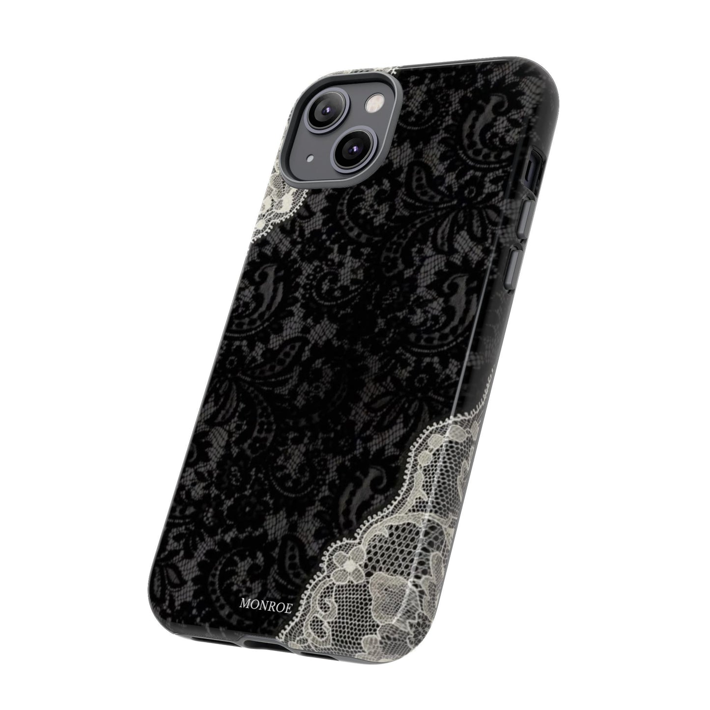 Black & White Edged Tough Case