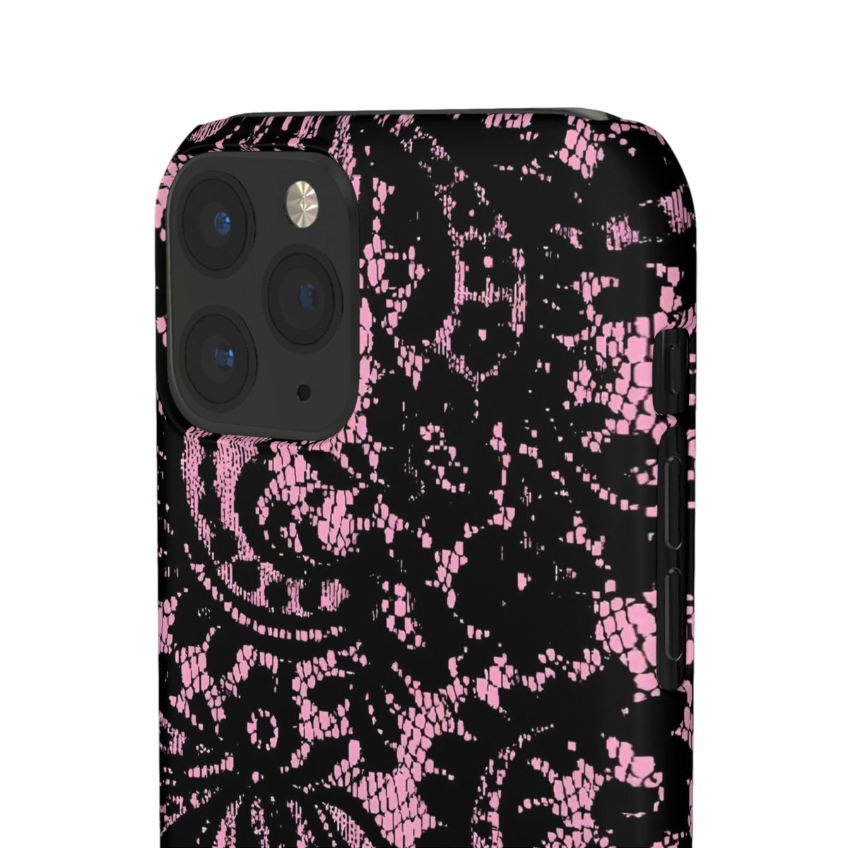 Pink Lace Pattern Case