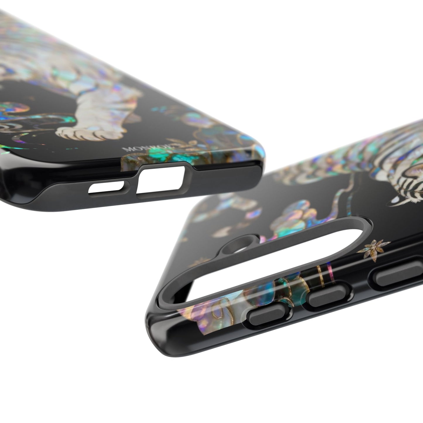 Iridescent White Tiger Tough Case