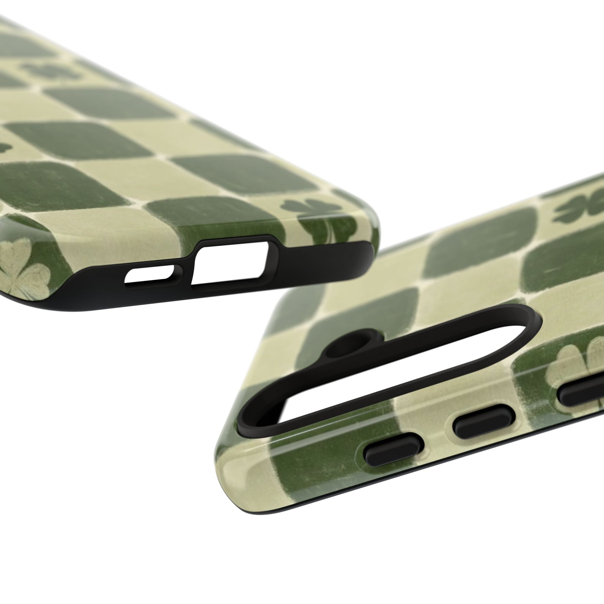 Clover Checker Tough Phone Case