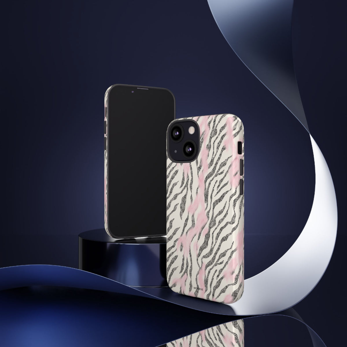 Light Pink Zebra Tough Case