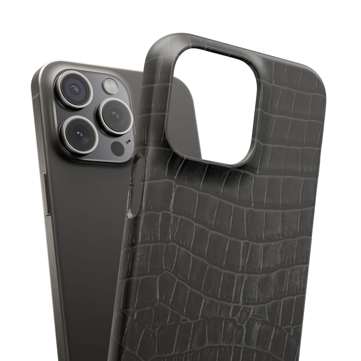 Black Croc Case