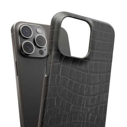Black Croc Case