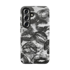 Black and Kiss Design Phone Case