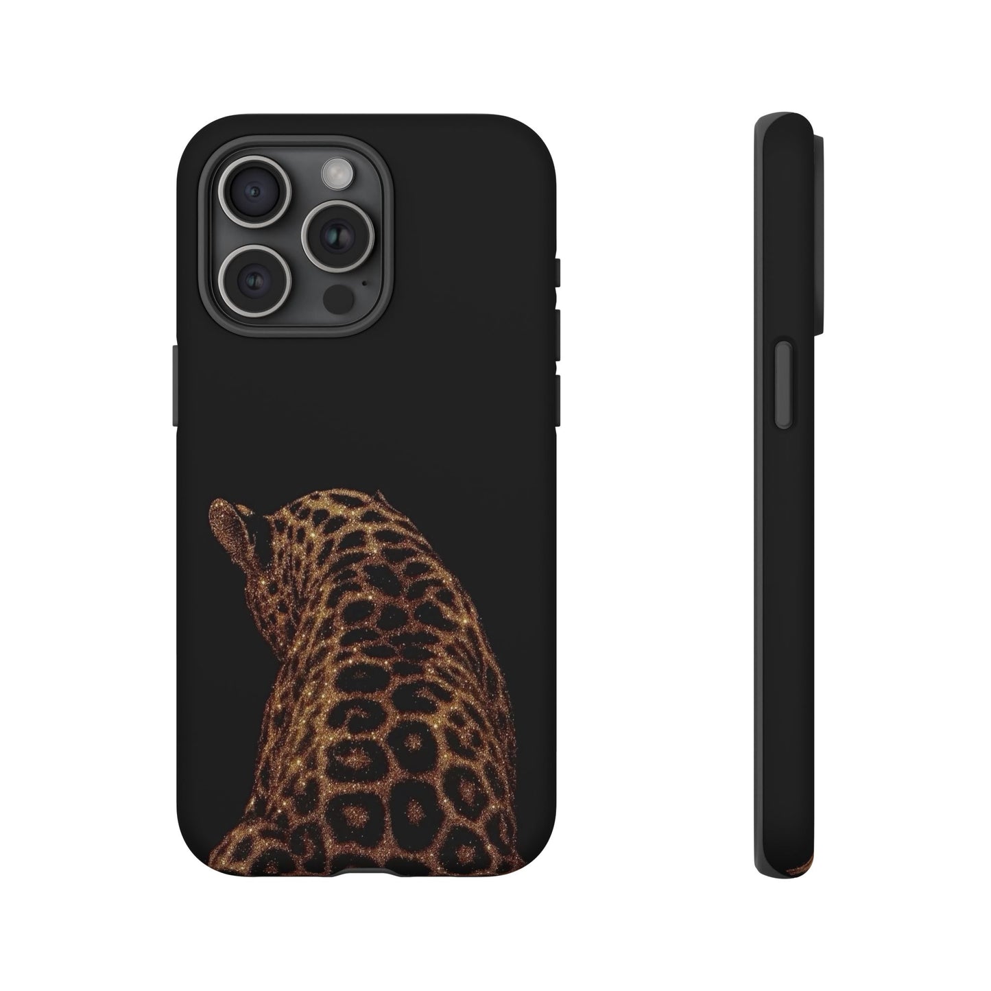 Leopard Back Tough Phone Case