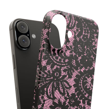Pink Lace Pattern Case