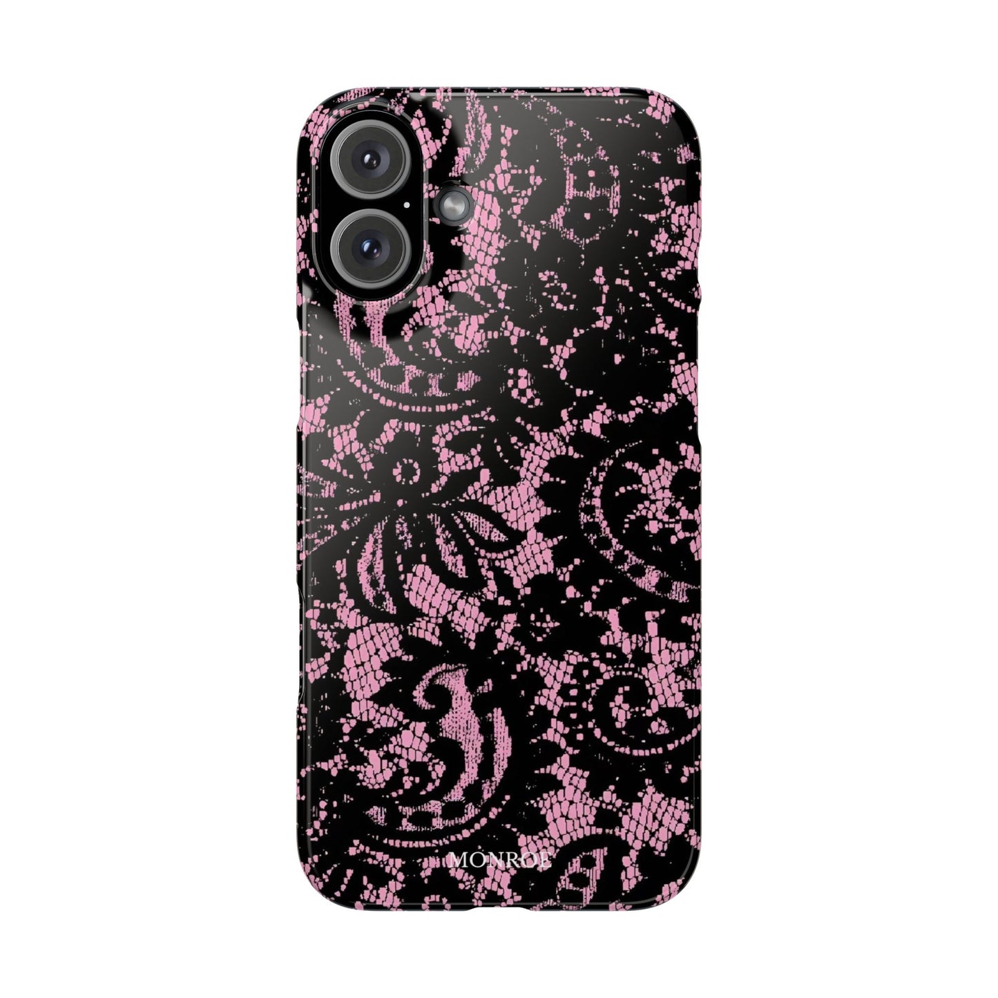 Pink Lace Pattern Case
