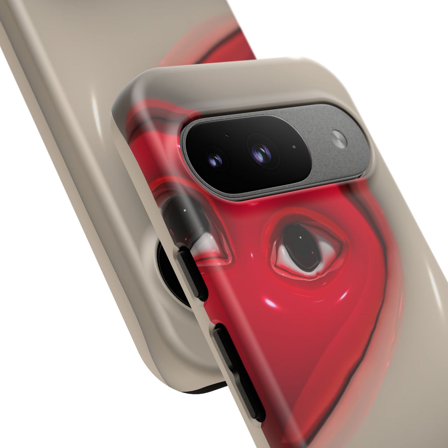 Red Heart Eyes Tough Case