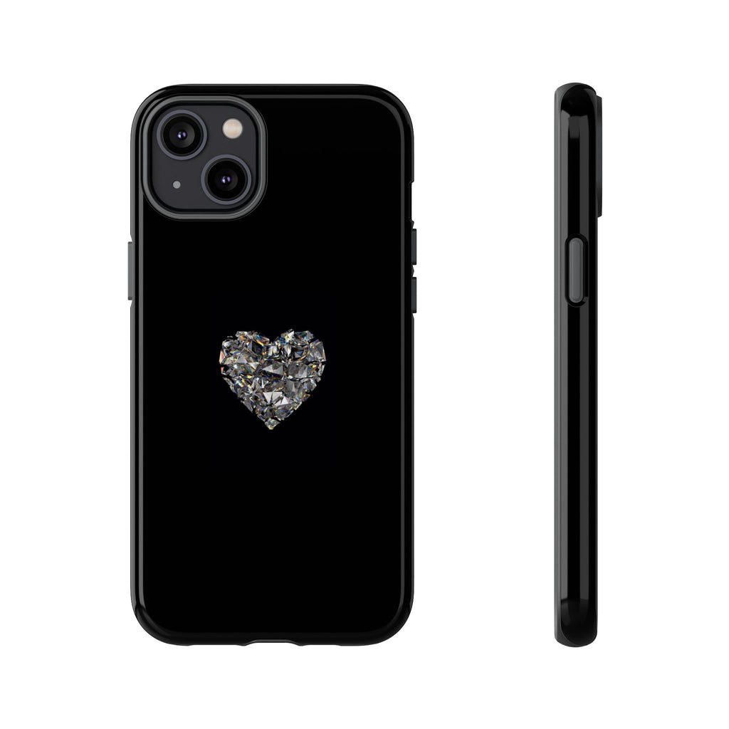 Crystal Heart Phone Case