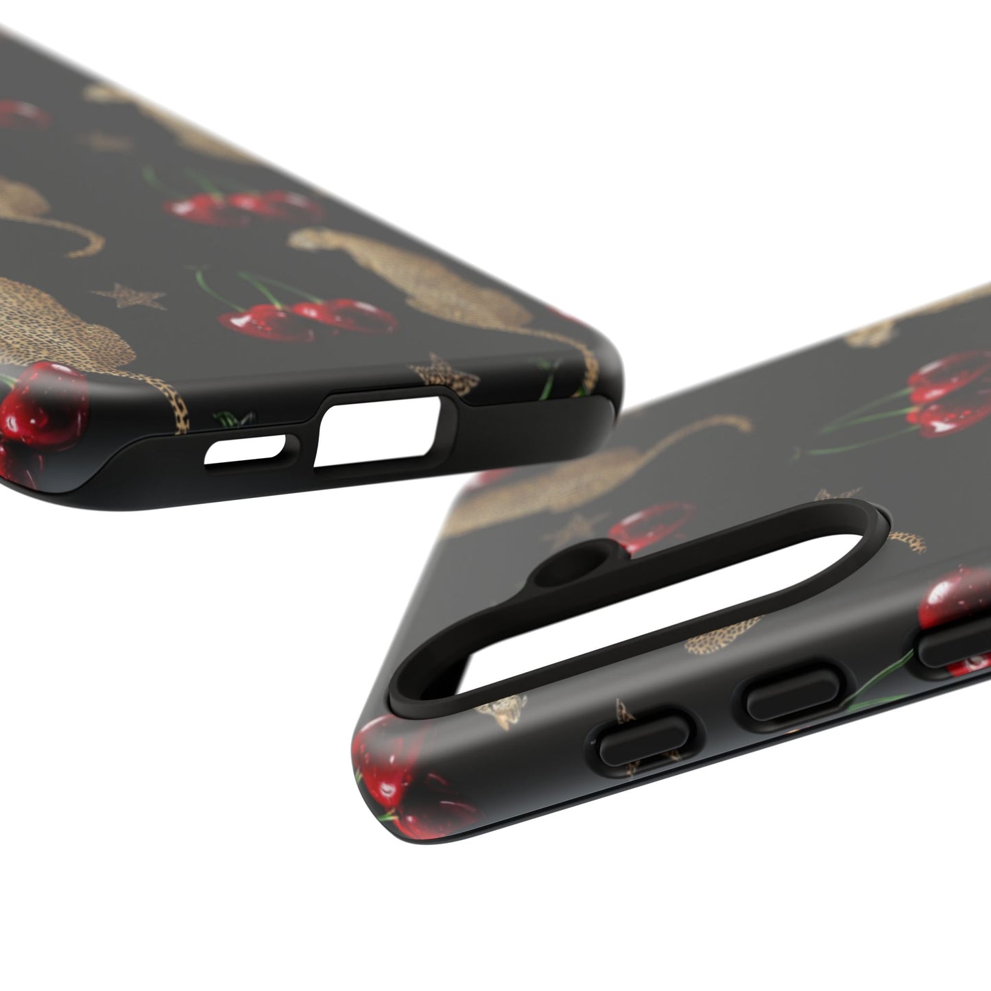 Leopard & Cherry Tough Case