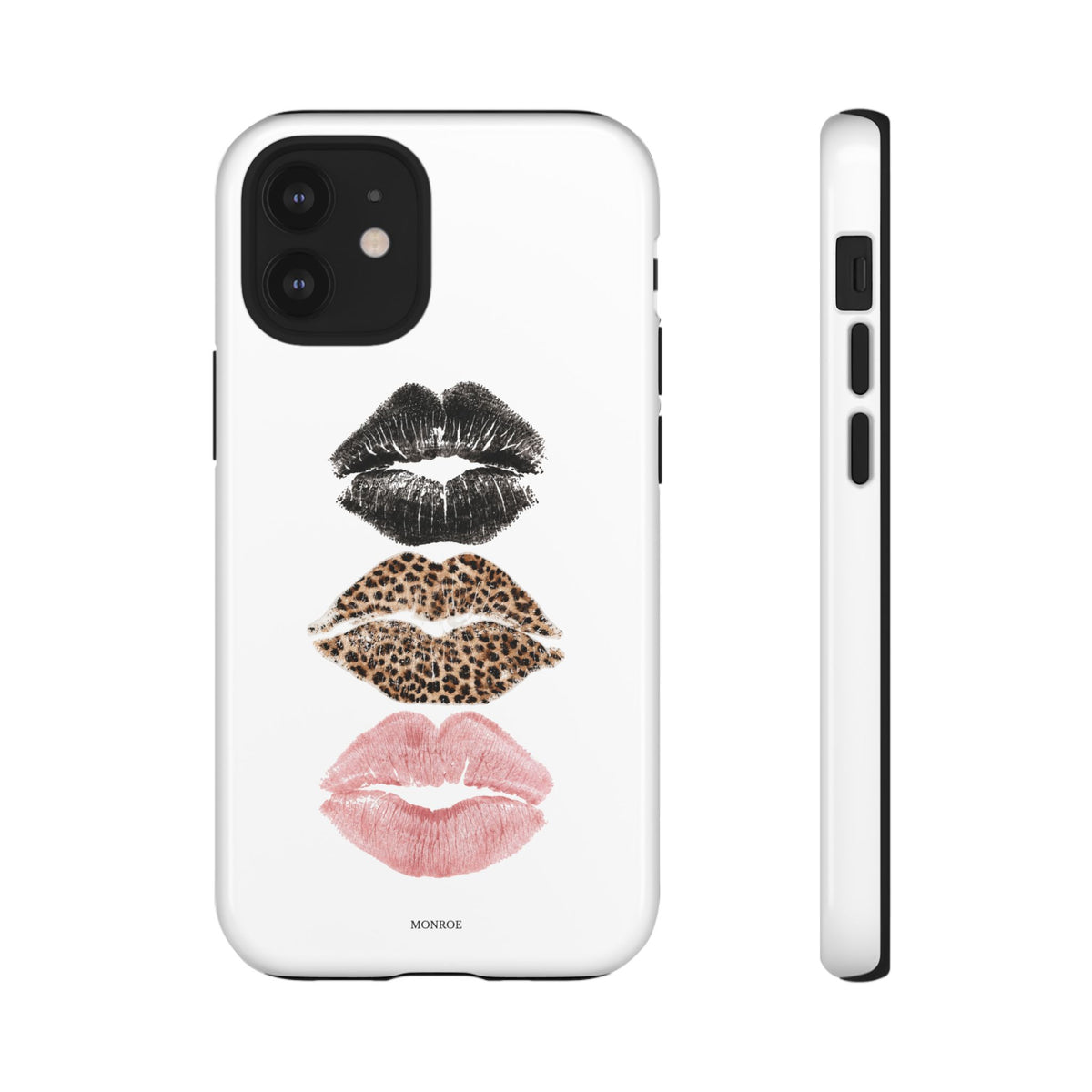 Leopard Glam Lip Tough Case