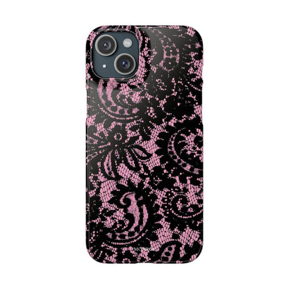 Pink Lace Pattern Case