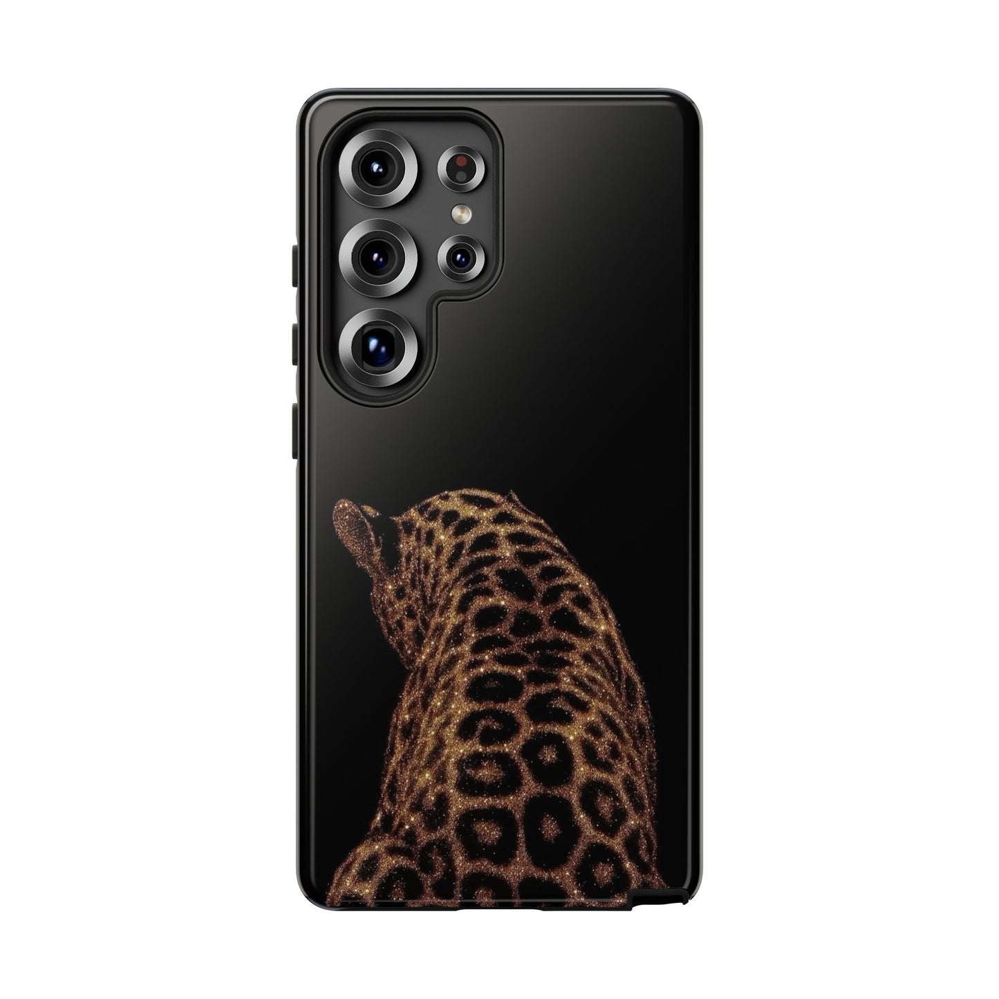 Leopard Back Tough Phone Case