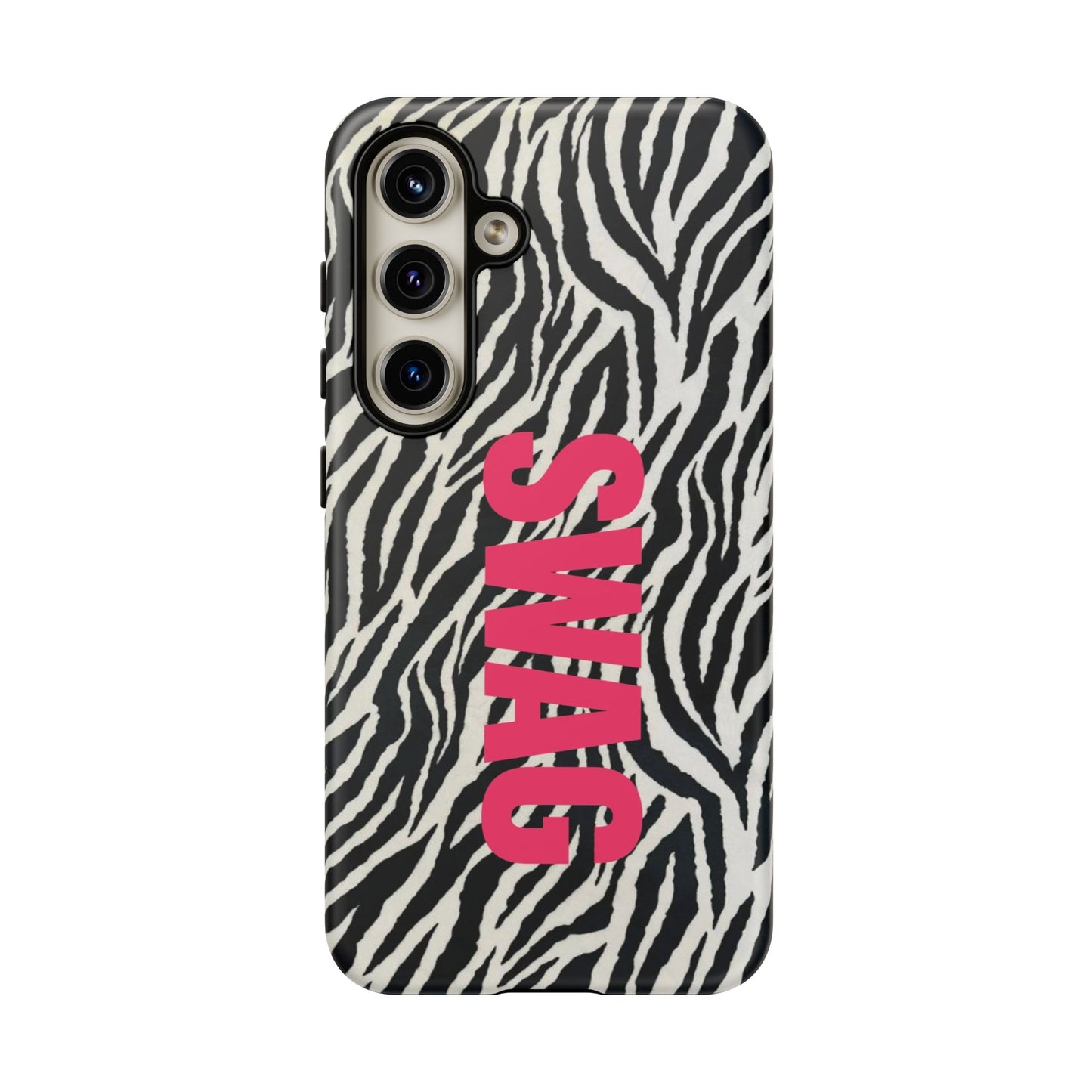 Zebra Print  "SWAG" Tough Case