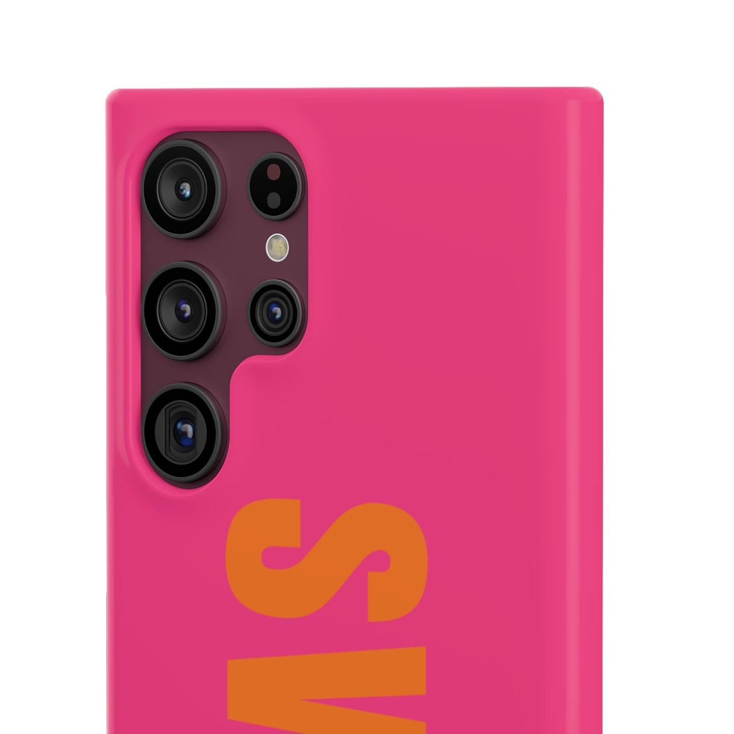 Bold Pink "SWAG" Case