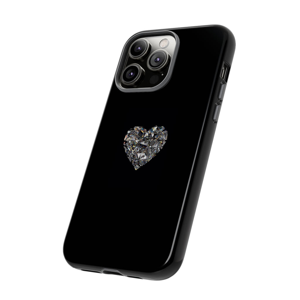 Crystal Heart Phone Case