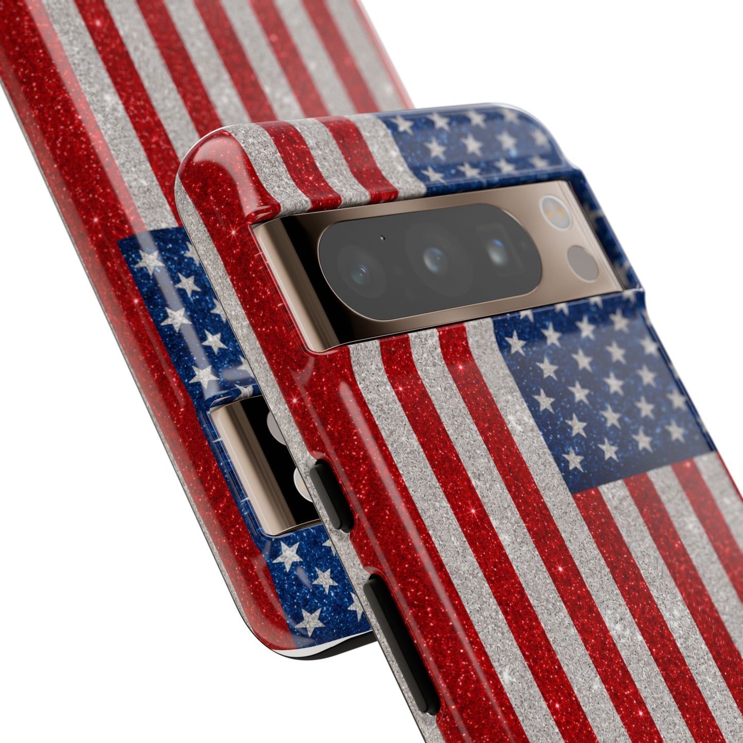 America Glitter Tough Case