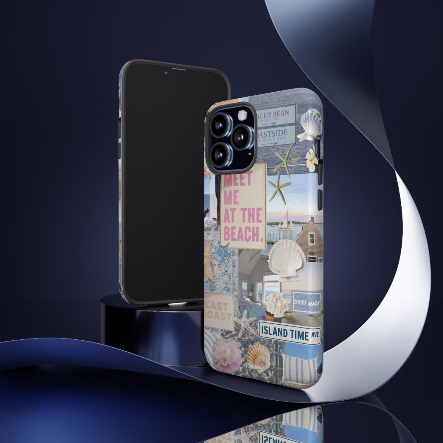 "Meet Me at the Beach" Coastal Tough Case