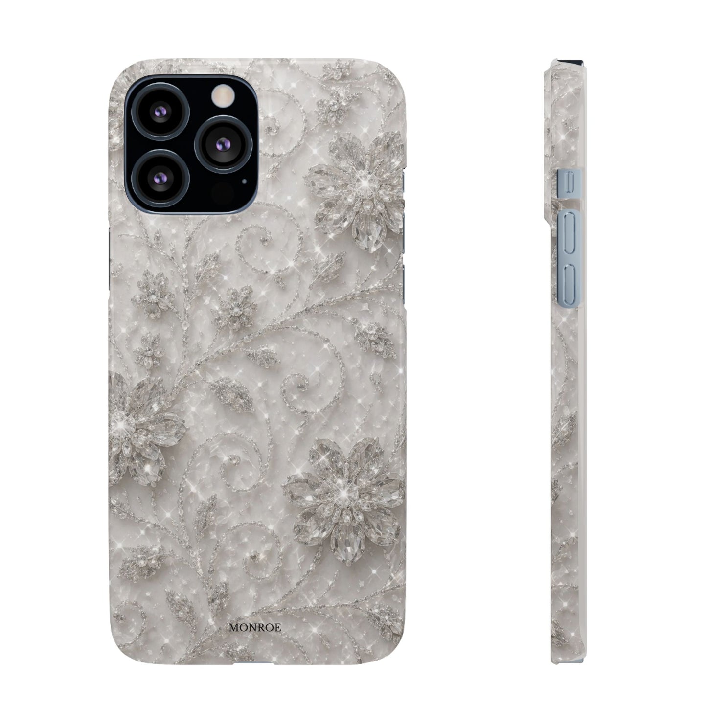 Glittery Floral Case