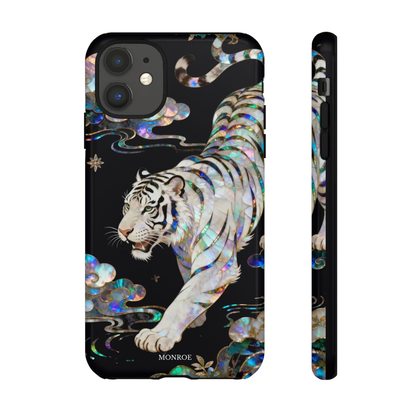 Iridescent White Tiger Tough Case