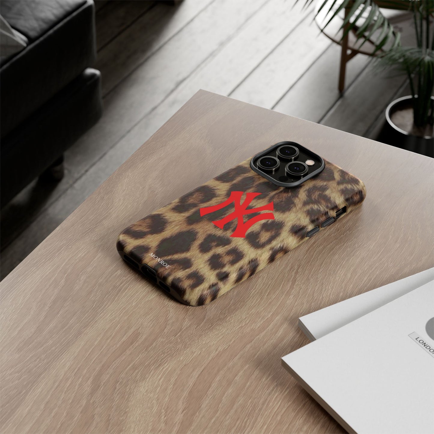 Leopard Print NY Tough Case
