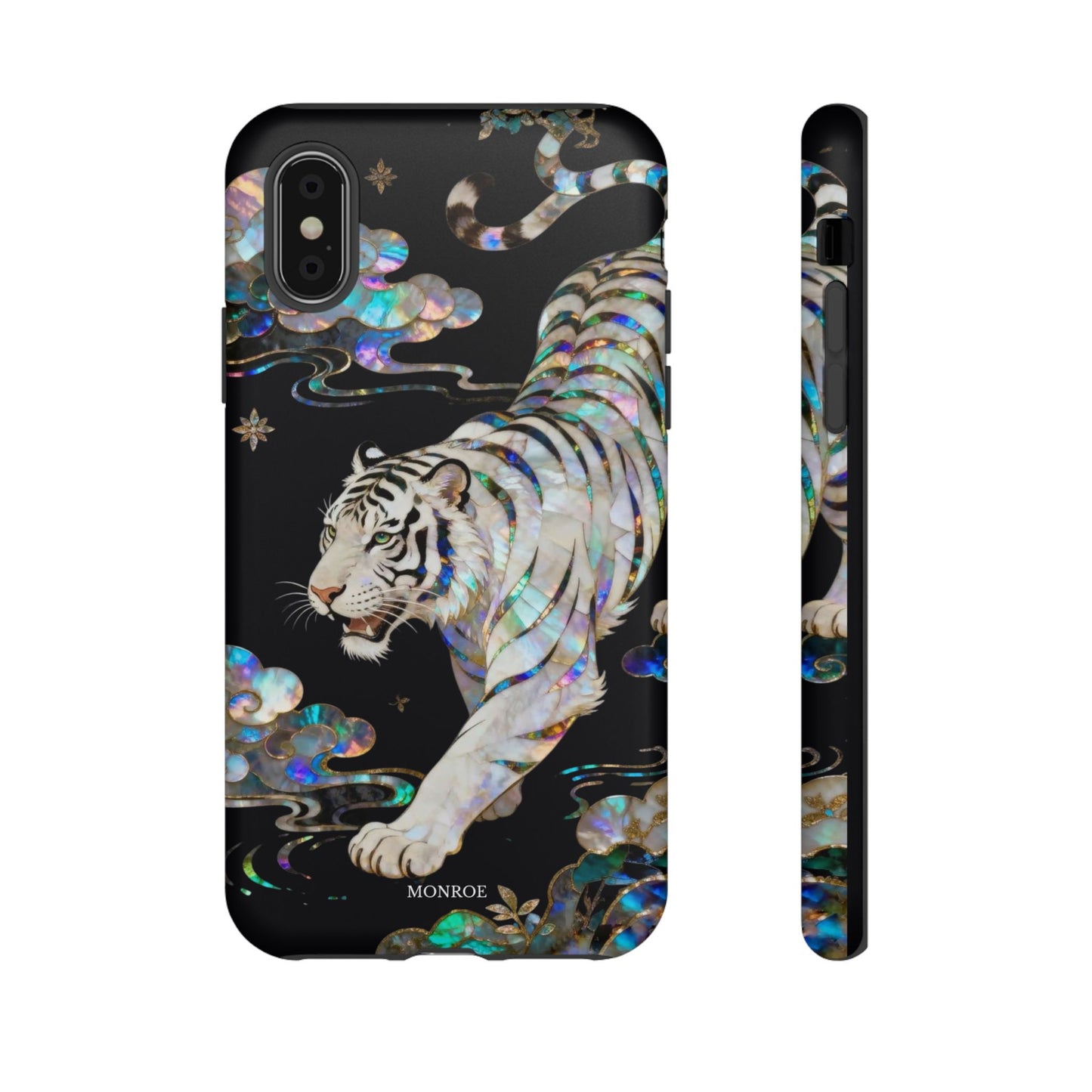 Iridescent White Tiger Tough Case