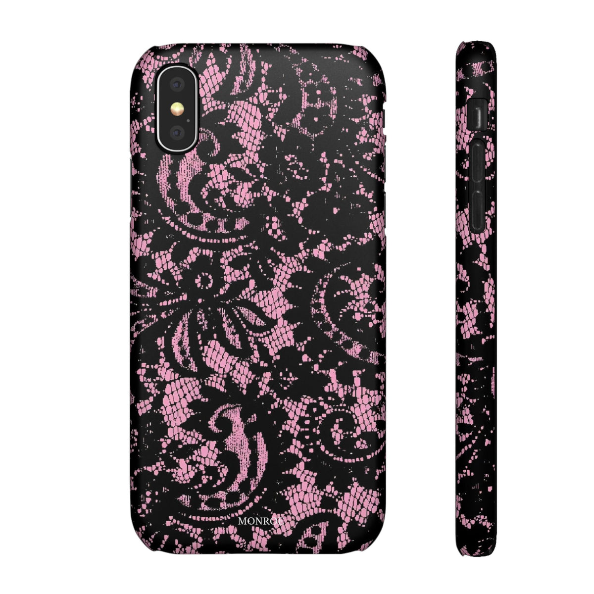 Pink Lace Pattern Case