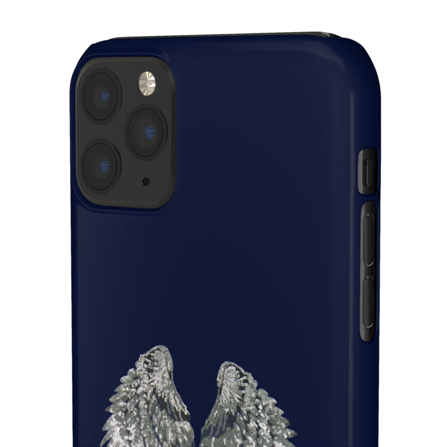 Navy Angel Wings Case