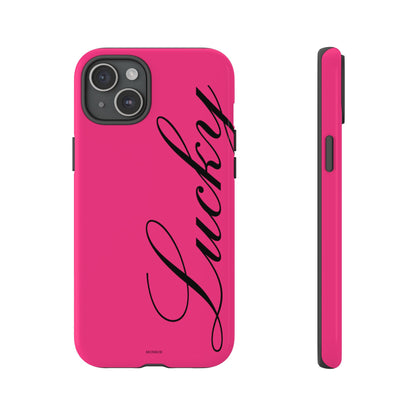 Hot Pink 'Lucky' Tough Case