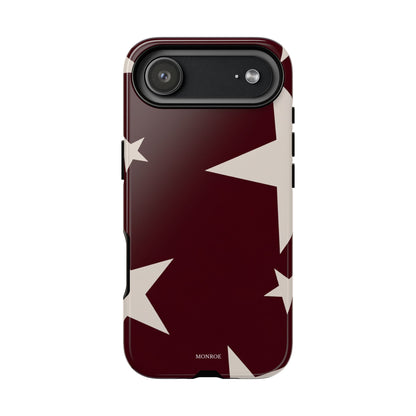 Burgundy Stars Tough Case