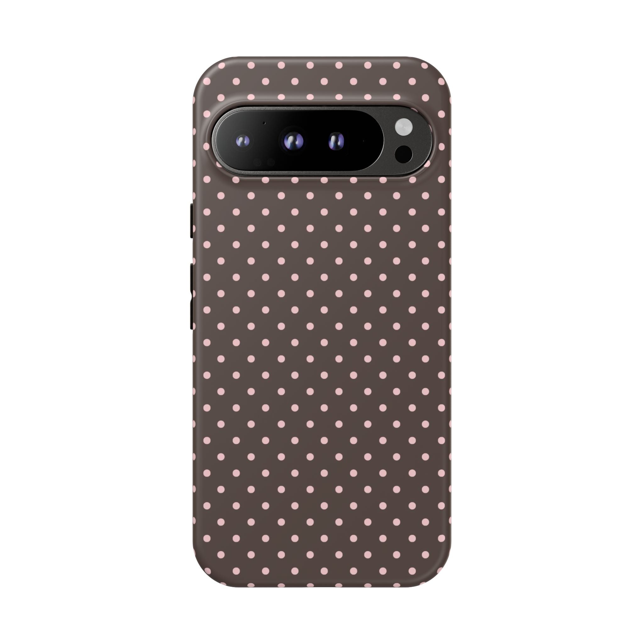 Brown Polka Phone Case